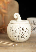 Halloween White Pumkin Wax Burner