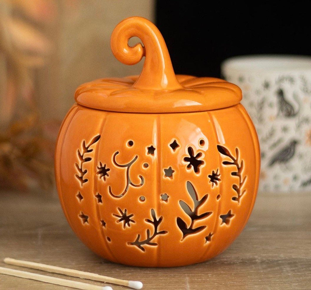 Halloween Orange Pumkin Wax Burner